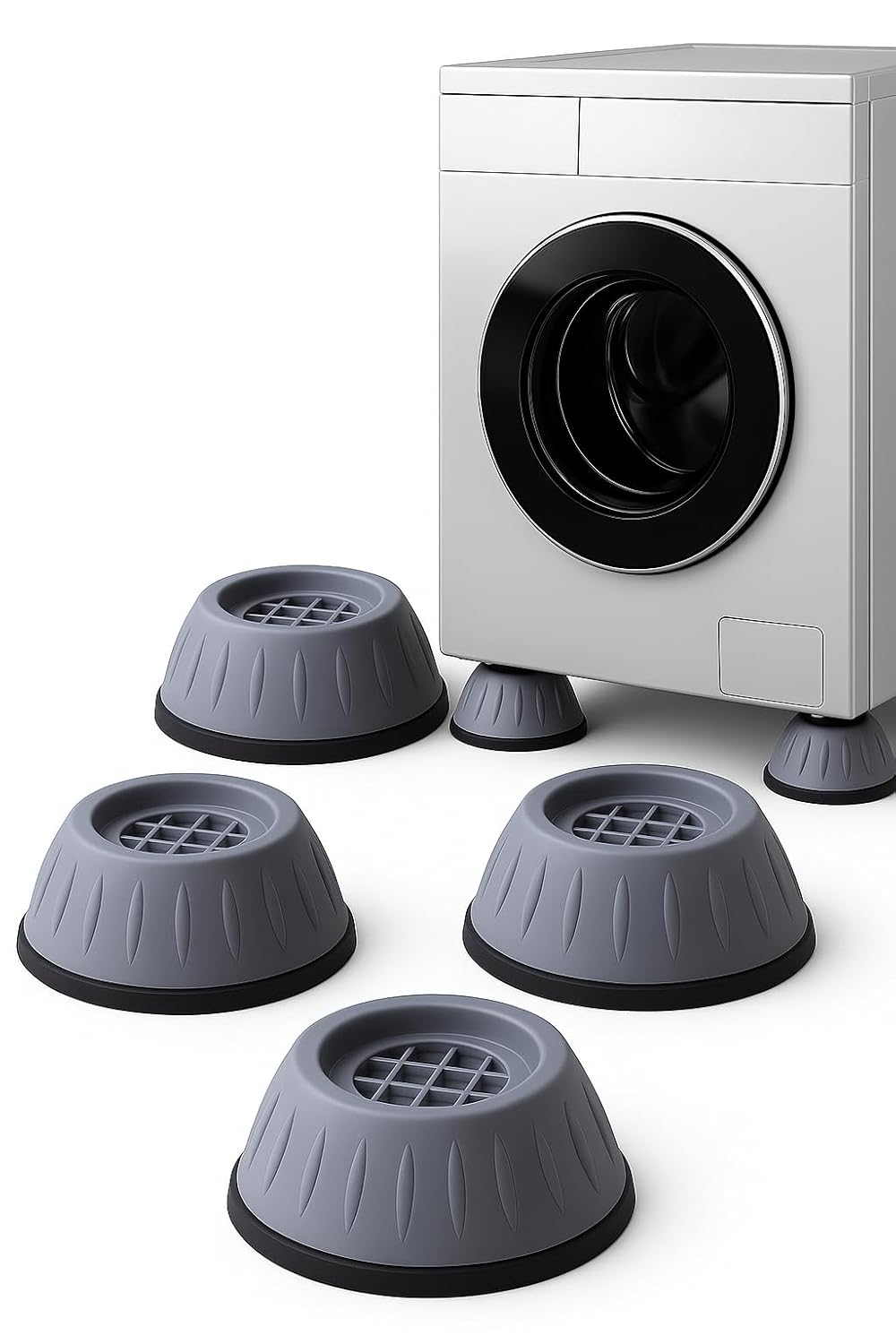 Noise Reduction Washing Machine Supports