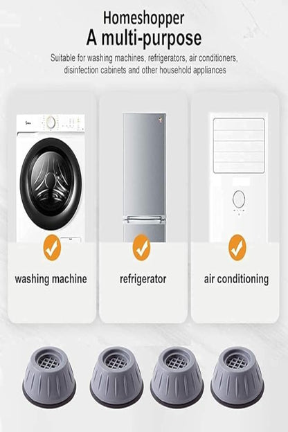 Noise Reduction Washing Machine Supports